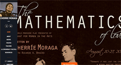 Desktop Screenshot of cherriemoraga.com